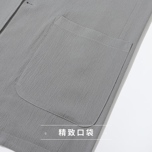 罗蒙男式商务西服轻盈透气休闲单西纯色百搭基础通勤日常西装外套男 商品图10