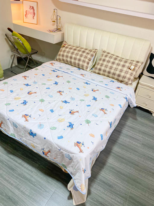 【维科家纺】全棉印花夏凉被-快乐飞机 商品图2