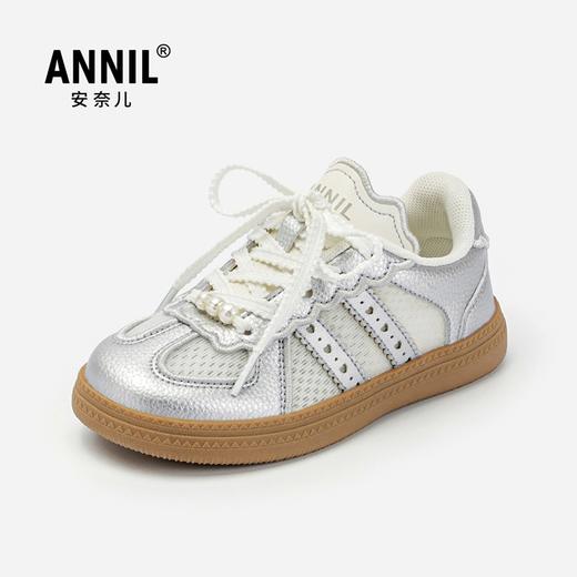 ANNIL/安奈儿女童板鞋2025夏季单网儿童休闲德训鞋女宝运动鞋低帮童鞋子HG5204286 商品图4