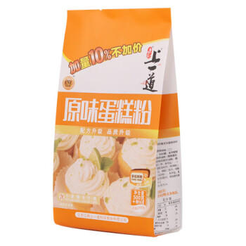 上一道原味蛋糕粉1.1斤  免打发低筋面粉 蛋糕预拌粉 /粮油调味 /面粉 /预拌粉 商品图3