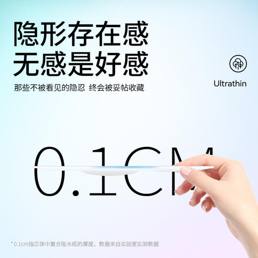 【国标消毒级+】洁尔阴益生菌甄吸卫生巾亲肤透气姨妈巾 商品图3