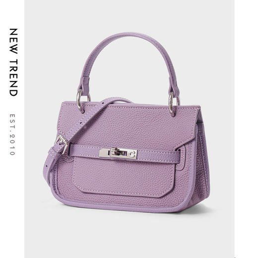 【预售3天】2025新款百搭斜跨单肩小方包凯莉包高颜值手提包JDL2492 商品图1