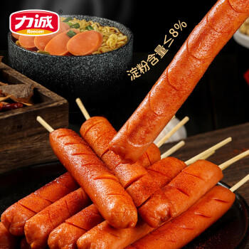 力诚火腿肠泡面伙伴240g袋装香肠即食零烧烤肠泡面搭档 早餐方便零食 /粮油调味 /方便食品 /火腿肠 商品图1