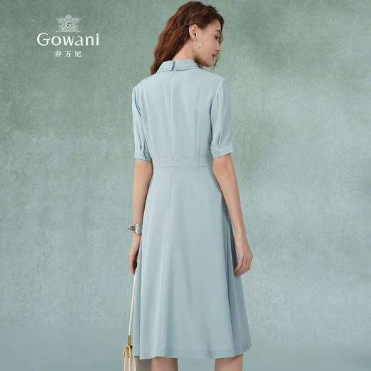 乔万尼法式连衣裙新款女气质收腰高端精致显瘦长裙ET2E259 商品图4