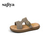 Safiya/索菲娅2025踩屎感复古勃肯外穿休闲百搭防滑平底拖鞋SFD2110166/SFD2110M66 商品缩略图7