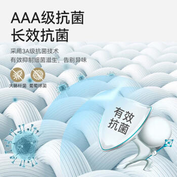 洁丽雅7A抗菌A类毛巾新疆长绒棉纯棉强吸水运动洗脸巾单条70*34cm 兰色 商品图2