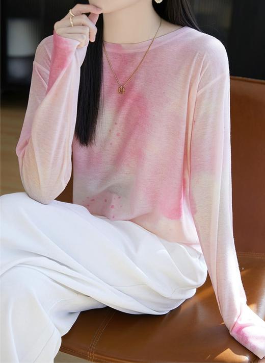 定位印染天丝超薄丝棉轻薄防晒衫 商品图2