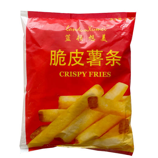 蓝顿旭美牛排薯2kg整箱6袋薯条冷冻半成品空气炸锅油炸小吃西餐土豆条粗薯条牛排薯 商品图4