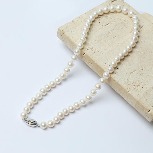 阮仕高品淡水珍珠 项链/耳环/胸针/手链 优雅穿搭的点睛之笔 商品图10