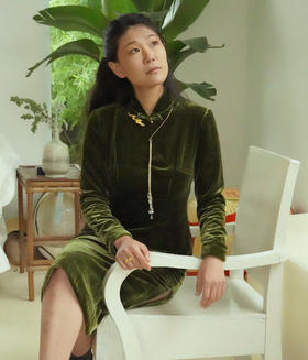 錾刻自在祥云鎏金项圈流苏