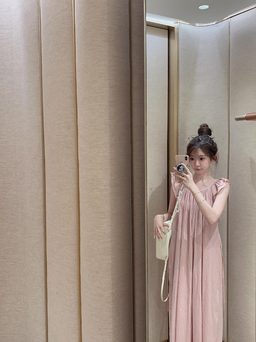 金蘑菇菇 Piazzano露丝妹妹的翩翩懒人裙/ 100棉 小飞袖慵懒宽松连衣裙 商品图7