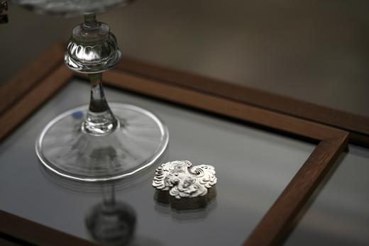 纯银錾刻祥云胸针吊坠两用款 商品图4