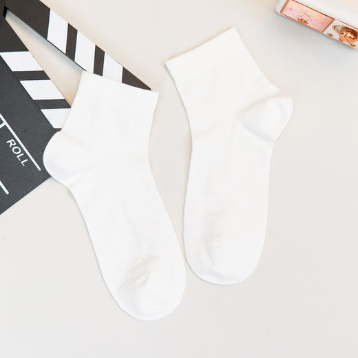 【6双6折】男士中筒丝麻休闲袜春夏短筒薄袜子男袜【2双装 2511601】 商品图4