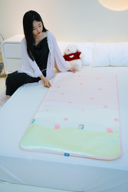 匹鲁儿童冰感丝单凉席 商品图5