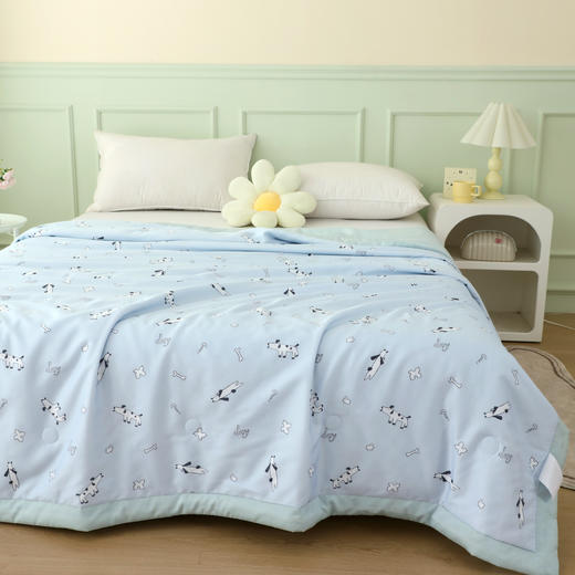 【维科家纺】50支莱赛尔印花夏凉被-联萌 商品图1