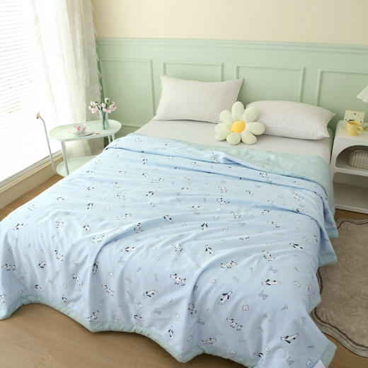 【维科家纺】50支莱赛尔印花夏凉被-联萌 商品图0
