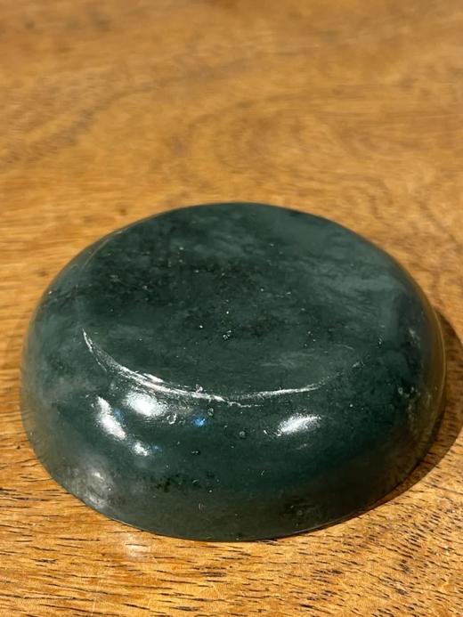 和田碧玉雕平底浅碗，顺丰包邮 商品图14