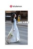 lulu2025新款女士高腰A字蛋糕长裙 商品缩略图0
