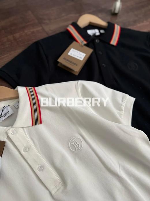 BUR经典战马TB字母LOGO刺绣短袖polo衫 商品图3