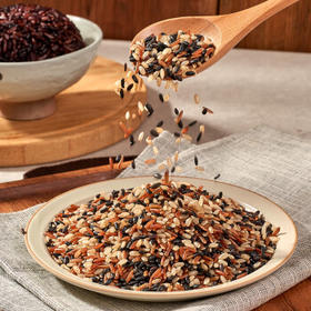 谷经百汇有机三色糙米4.2斤黑米红米轻食大米伴侣粥米搭档 低脂有机杂粮  /粮油调味 /杂粮 /谷米类