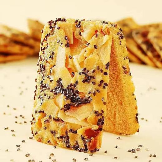 【49.9抢80包❗奇亚籽椰子脆】大片椰子片奇亚籽覆盖，口感酥脆，黄金配比，营养好吃，薄酥饼干休闲零食网红小吃特产独立包袋点心QQ 商品图2