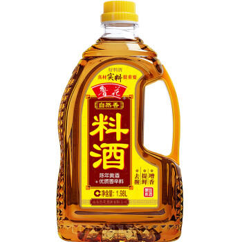 鲁花自然香料酒 1.98L 黄酒酿造【零添加防腐剂】炖鸡炖肉炒菜调味品 /粮油调味 /调味品 /料酒 商品图2