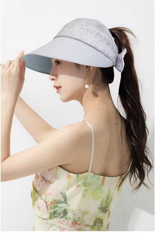 4F"布兰卡“桑蚕丝空顶帽 商品图3