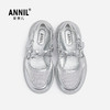 ANNIL/安奈儿女童夏季亮闪闪公主蝴蝶结皮鞋舞蹈鞋2025夏款HG5301403 商品缩略图4