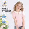 【100%棉】【精典泰迪】【90-130】儿童短袖t恤夏季女童娃娃领洋气翻领上衣 商品缩略图2
