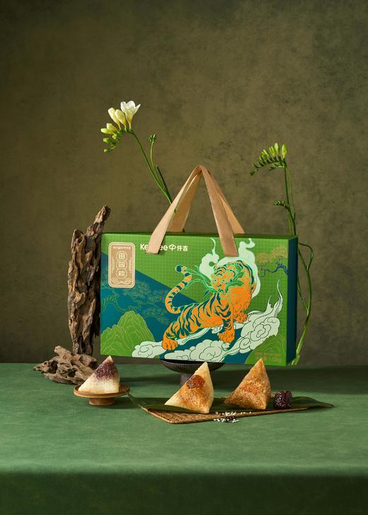 采购下架【助农】仟吉田园粽.满仓粽子礼盒1.02kg 商品图1