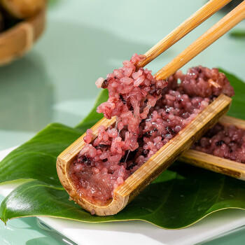 滇园（dianyuan） 紫米味竹筒饭 云南特产端午竹筒粽子速食早餐便携饭团八宝饭240g /粮油调味 /方便食品 /方便米饭 商品图3