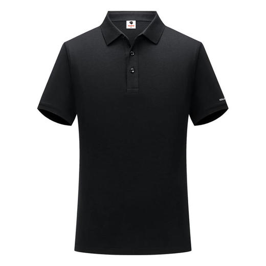 IGUANA 凉感系列 男士polo衫黑科技5A级物理抗菌 新疆长绒棉 夏季莫代尔速干冰感上衣商务休闲百搭翻领短袖T恤IGJP8812 商品图4