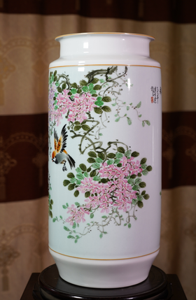 新彩万紫千红瓶