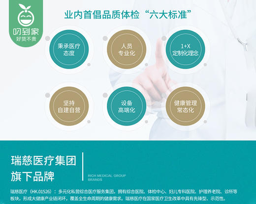 【瑞慈体检】40-70岁男性/女性中老年深度全身体检套餐/1份（含头颅核磁）【叼生活】 商品图5