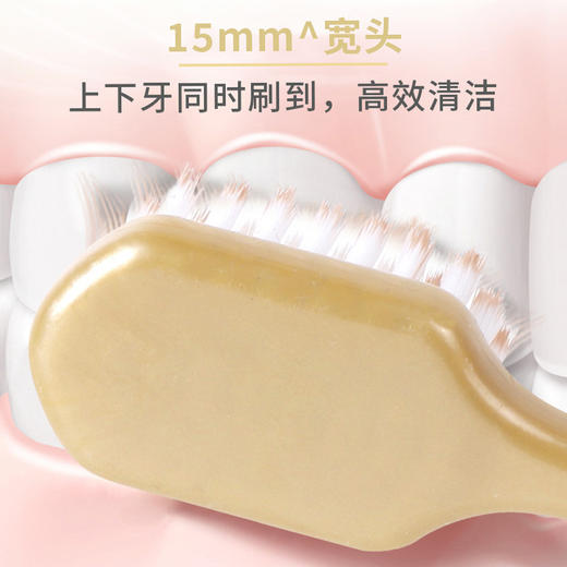 【山姆同款！9.9抢！到手6支！🔥牙齿的贴心SPA】6支装软毛牙刷，宽头护龈减压，清洁舌苔牙缝超轻松✨牙齿小情绪一刷安抚到位！牙缝舌苔宽头护龈牙龈清洁护齿软毛刷 商品图5