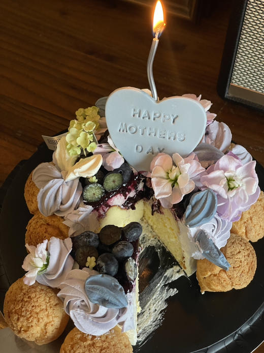 母亲节泡芙巴斯克蛋糕（4英寸） 商品图3