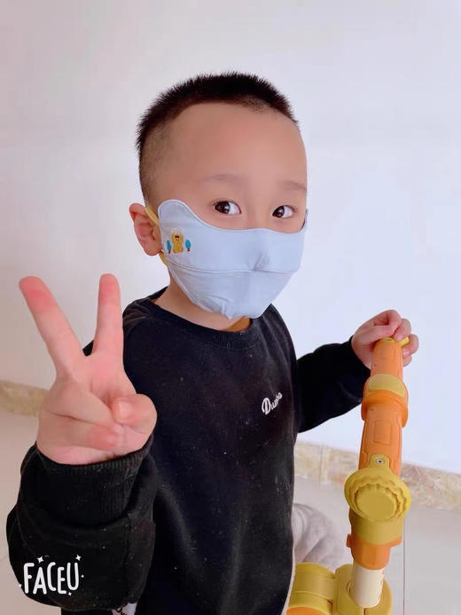 【Greennose绿鼻子】防晒口鼻罩 儿童一只/成人一只 商品图7