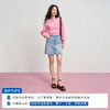 【四分牛仔半裙】simplepieces夏新款SPS牛仔短裙微弹微A字包臀裙 商品缩略图2