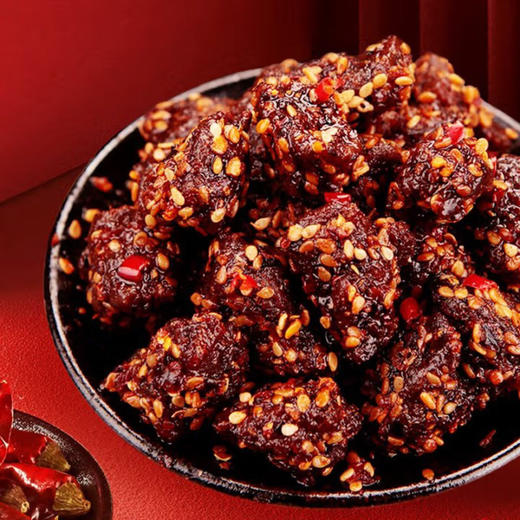 蜀道香麻辣牛肉粒50g*3袋 商品图3