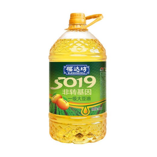 福达坊非转基因一级大豆油5L（5019系列）*4瓶（6924497917198） 商品图1