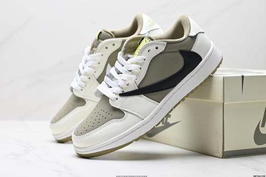 耐克乔丹Travis Scott x Air Jordan 1低帮休闲运动板鞋DM7866-452男女鞋 商品图7