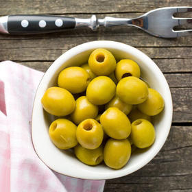 lasicilia辣西西 西班牙进口腌渍去核青橄榄370g 意面披萨沙拉菜西餐橄榄果 /粮油调味 /调味品 /榨菜/酱腌菜