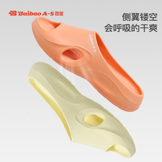 百宝拖鞋女士夏季踩屎感厚底室内家居家用浴室洗澡防滑防臭情侣凉拖女 商品图3