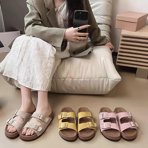 KAISER凯撒 勃肯厚底拖鞋 | 超透气，质感好，柔软百搭，7色可选 商品图4