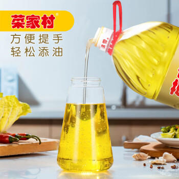 菜家村上等菜籽油5L食用油云南双低油菜籽非转基因物理压榨低芥酸菜籽油 /粮油调味 /食用油 /菜籽油 商品图4