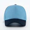 夏季帽子纯棉硬顶五片拼色棒球帽时尚百搭户外旅游遮阳防晒帽2021 商品缩略图1