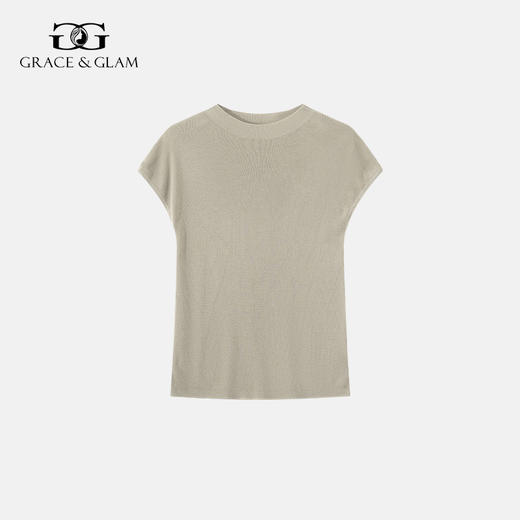 Grace&Glam 莱赛尔轻柔小飞袖短袖 商品图0