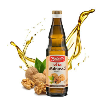 布兰德勒德国原装进口核桃油500ml 健康营养物理压榨零添加食用油 /粮油调味 /食用油 /其他油 商品图2