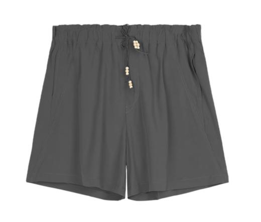 Simple Project/K25120/尼龙打褶速干四分短裤 商品图4