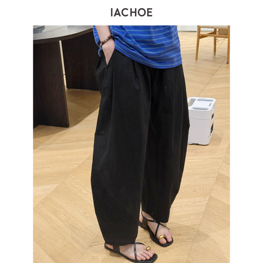 棉仓3621518007-IACHOE阔腿休闲裤 商品图0
